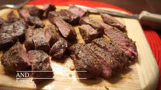 Venison BackStrap Recipe  Very Easy [upl. by Shelburne635]