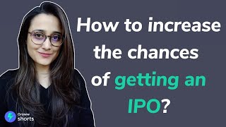 IPO Allotment  How to Increase the Chances of Getting an IPO  How to Get an IPO Allotment shorts [upl. by Sualohcin]