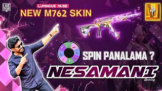 New M762 Spin live 🔴 NesaManiGaming🔴  pubgmobile bgmi nmg [upl. by Nnylsoj458]