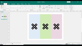 How align works in Microsoft Publisher  Windows 10 [upl. by Arde]