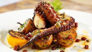 Grilled Spanish Octopus – Bruno Albouze [upl. by Wing397]