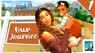 🚨NEW LP🚨 OUR JOURNEE 🏬 The Sims 4 Rent 1 A New Beginning [upl. by Aralc147]