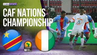 DR Congo vs Ivory Coast  AFRICAN NATIONS CHAMPIONSHIP 2022 HIGHLIGHTS  1182023  beIN SPORTS USA [upl. by Dasie139]