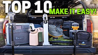 Top 10 Overland Gear that Makes Camping Easier  Bonus [upl. by Aisul]