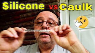 Silicone or Caulk Which one to use and why [upl. by Jaddan]