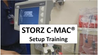 STORZ CMAC Setup Training [upl. by Eitsyrk]