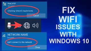 How To Fix WiFi Not Working Issue On Windows 10 [upl. by Atiuqahs]