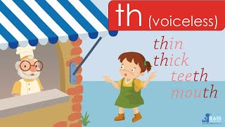 th voiceless th voiced  1  Sound Different  Go Phonics 4A Unit 3  EFL [upl. by Ardnuaek]