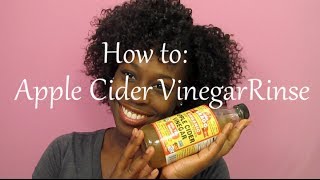 How to do a Apple Cider Vinegar Rinse [upl. by Loggia]