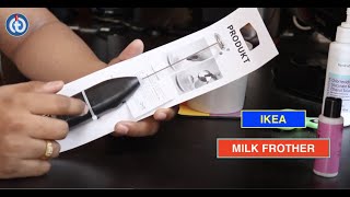 IKEA MILK FROTHER Review amp Battery Installation [upl. by Rednaxela]