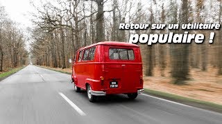 Essai rétro de la Renault Estafette  retour sur un utilitaire populaire [upl. by Farhi760]