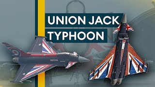 🇬🇧RAFs UNION FLAG TYPHOON Takes Off ✈️ [upl. by Yerffoeg]