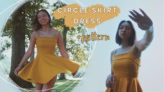 Making the PERFECT Summer Dress PATTERN amp Tutorial  DIY Circle Skirt Dress [upl. by Inek]