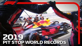 World Record F1 Pit Stops  Red Bull Racing Register The Fastest Pit Stop Three Times [upl. by Truc745]