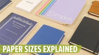 Paper Sizes Explained [upl. by Anekahs]