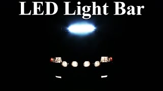 How to Wire an LED Light Bar Properly Project Night Light Episode 3 [upl. by Boiney396]