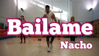 Bailame  Nacho Letra Version Cumbia GLM Super Kumbia Zumba [upl. by Adriana883]