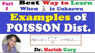 Poisson Distribution Solved Examples [upl. by Ahsinit]