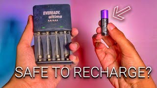 Are Alkaline Batteries Safe to Recharge [upl. by Akissej214]