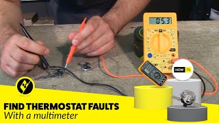 How to Use a Multimeter to Test a Thermostat [upl. by Elaweda456]