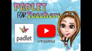 Padlet for Teachers [upl. by Goulden]