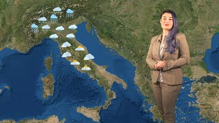 Weather forecast in italian Previsioni del tempo in italiano l2 [upl. by Shelagh]