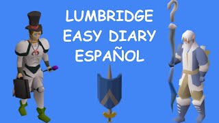 OSRS Lumbridge and Draynor Easy Diary Español [upl. by Repotsirhc]