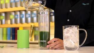 How to Make an Iced Matcha Green Tea  DAVIDsTEA [upl. by Akla]