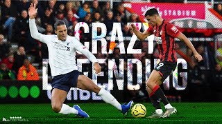 Crazy Football Defensive Skills amp Tackles  2020  HD [upl. by Esemaj]