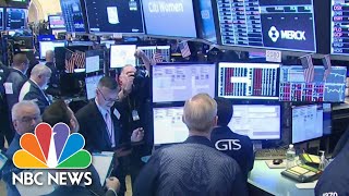 Stock Trading Halted After Markets Plunge At Market Open  NBC News [upl. by Grose]