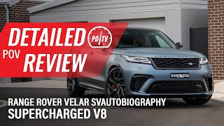 2020 Range Rover Velar SVAutobiography V8 Detailed review POV [upl. by Jordain]