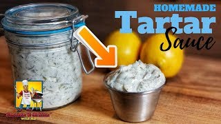 Tartar Sauce  Tartar Sause Recipe  Homemade [upl. by Dnama]