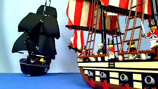 LEGO Pirate Sea Battle  LEGO Police Chase Part 3 [upl. by Ajdan]