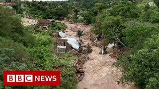 More than 300 dead after flooding in South Africa  BBC News [upl. by Bak]