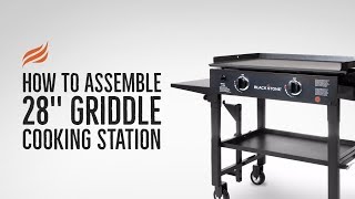 Blackstone 28quot Griddle Assembly [upl. by Desdemona]