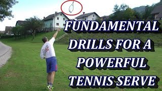 The Most Fundamental Tennis Serve Drills [upl. by Monagan668]