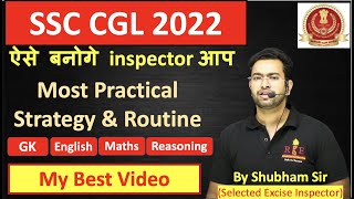 SSC CGL 20222023 Complete guidance Exam pattern jobs Strategy Books Routine amp Motivation [upl. by Animor]