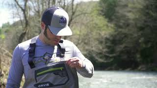 ORVIS  How To Use The Dropdown Feature Of The Ultralight Waders [upl. by Brenda]