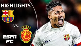 Barcelona vs Mallorca  LALIGA Highlights  ESPN FC [upl. by Ardnaxela]