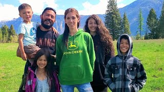 Family Gives Full Tour of Their 20 Acre Off Grid Property In North Idaho [upl. by Nais]