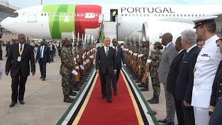 Chegada a Maputo para a Tomada de Posse do Presidente da República de Moçambique [upl. by O'Carroll]