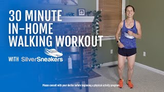 30 Minute Walk At Home Workout  SilverSneakers [upl. by Cohette]