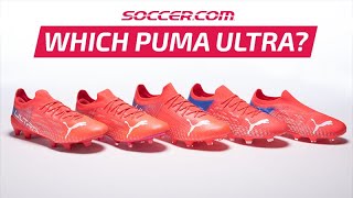 Which PUMA ULTRA Soccer Cleats should you buy 2021 ULTRA Breakdown [upl. by Clive]