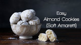 Italian almond cookies amaretti  3 ways [upl. by Marcell348]