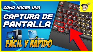 ✅ Como tomar una CAPTURA de PANTALLA en cualquier PC o LAPTOP 【2022】 [upl. by Aehsa]