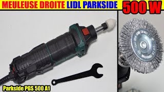 meuleuse droite lidl parkside 500w Die Grinder Geradschleifer [upl. by Lolly70]