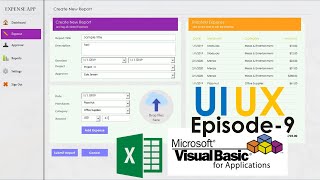 VBA UI UX9 Design a custom table with scroll bar in Excel Userform read or write data to it [upl. by Eedebez602]