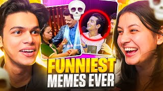 Funniest meme review ever  DANK memes  funny meme review with Kanika😂 [upl. by Ayanet]