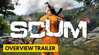 SCUM  Official Gameplay Overview Trailer [upl. by Ahseile]