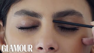 How to Shape Your Eyebrows  Glamour [upl. by Aviv358]